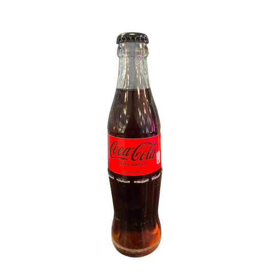 Coca-Cola Zero – Glasflaske