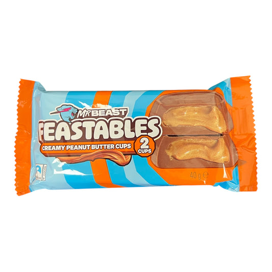 MrBeast Feastables Creamy Peanut Butter Cups 40g