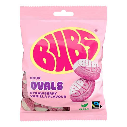 Bubs Sour Strawberry Vanilla