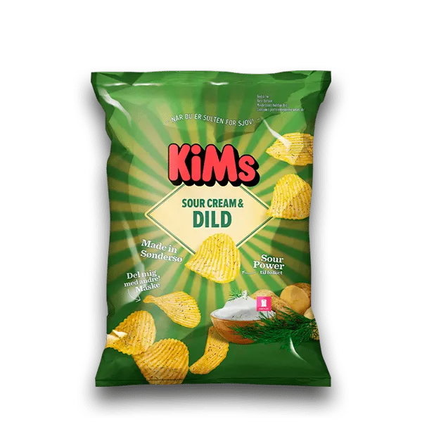 Sour Cream & Dild 170g