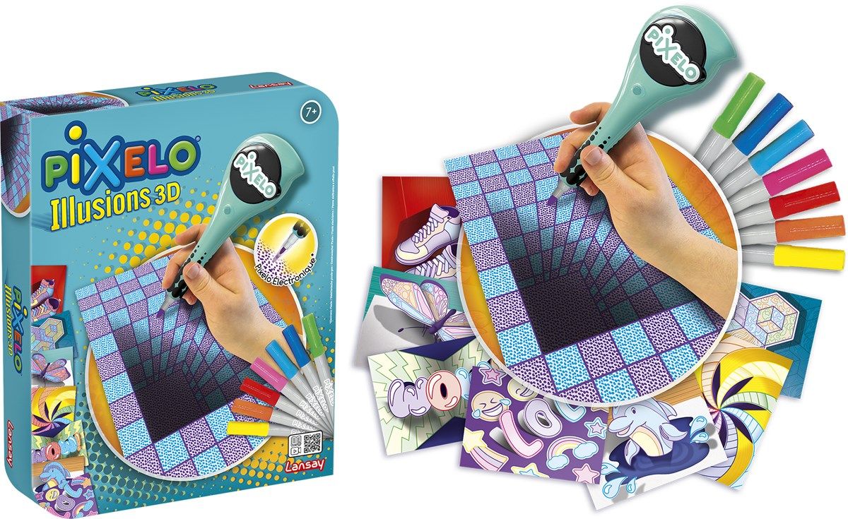 Pixelo Illusions 3D