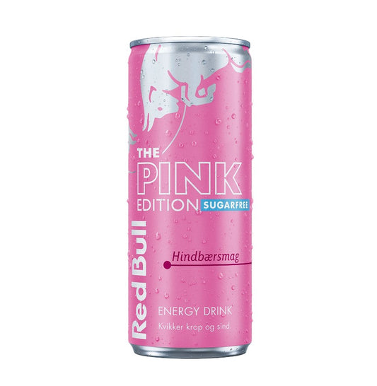 Red Bull - Hindbær Sukkerfri (25cl)